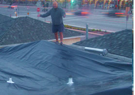 Roof tarp basics